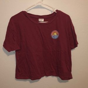 Cropped T shirt